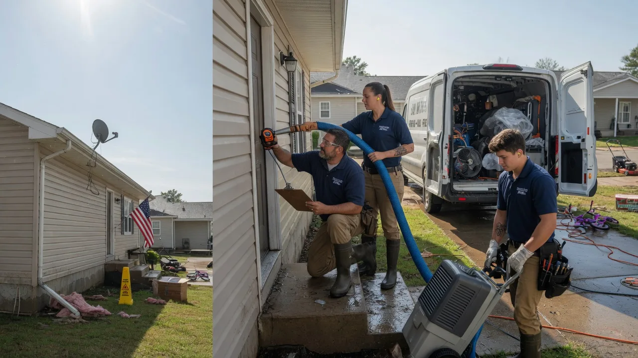 Ceiling Water Damage Restoration in Hilliard, FL near me